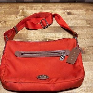 Coach vintage Vibrant Orange Crossbody Bag